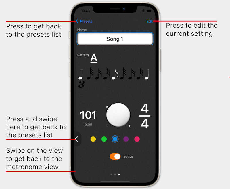 Tuning list screenshot