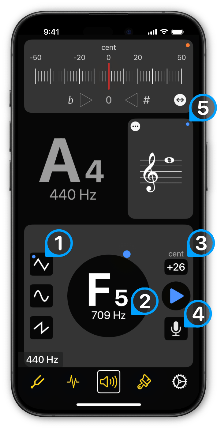 Tuning list screenshot